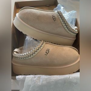 UGG Tazz Platform Slipper - Mustard Seed